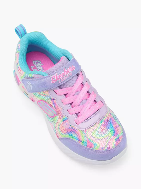 Skechers Sneaker UNICORN DANCER - mit Licht in lila