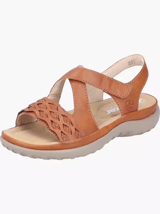Rieker Damen Riemchensandalen in braun