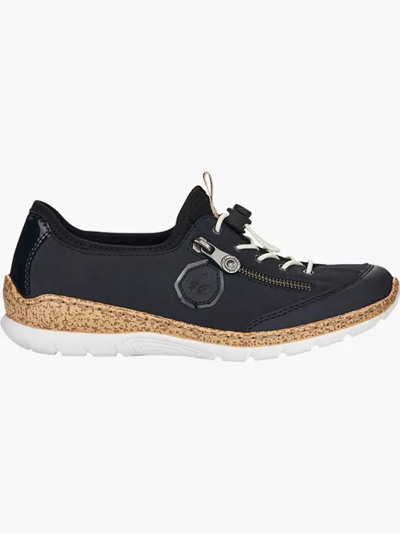 Rieker Damen Slipper in blau