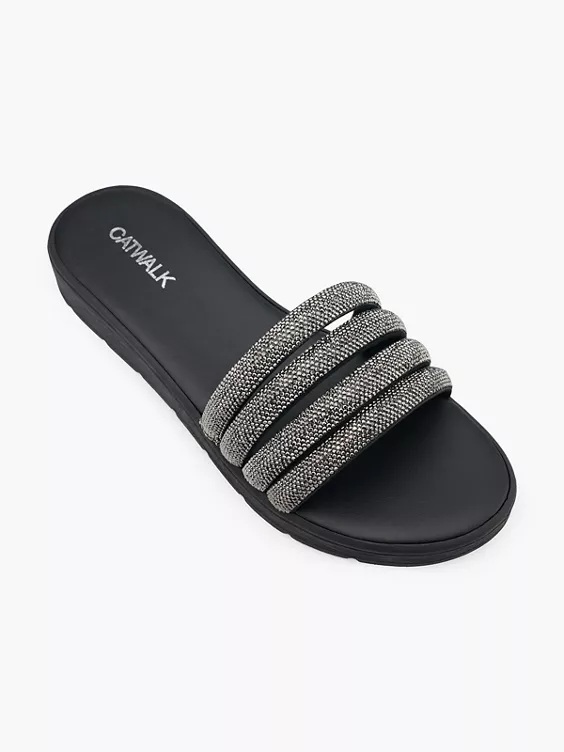 Catwalk Pantolette in grau