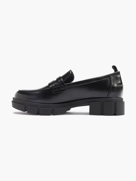 Catwalk Chunky Loafer in schwarz