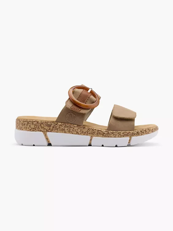 Rieker Pantolette in beige