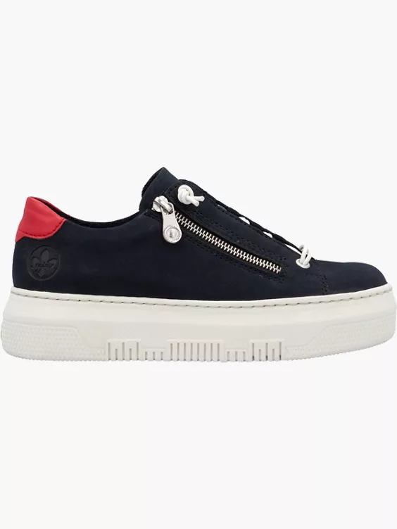 Rieker Damen Sneaker Low in blau