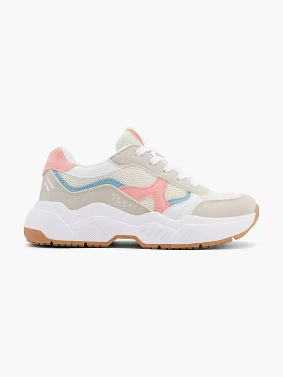Graceland Chunky Sneaker in beige
