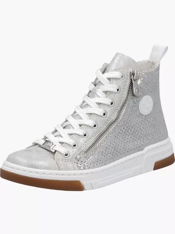 Rieker Damen Sneaker High in grau