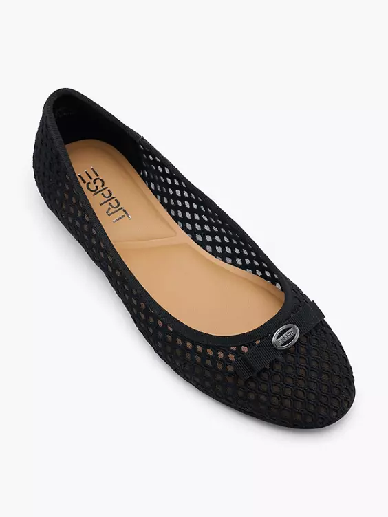 ESPRIT Ballerina in schwarz