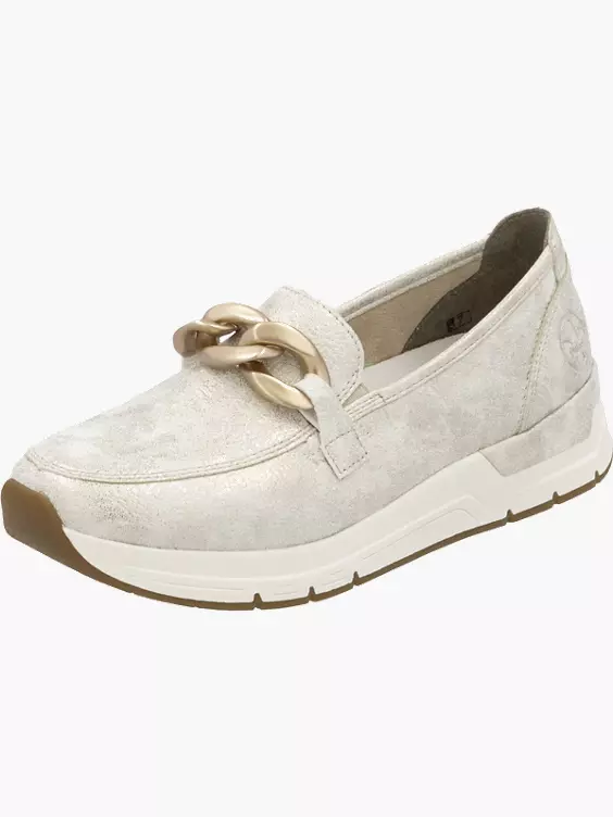 Rieker Damen Loafer in beige