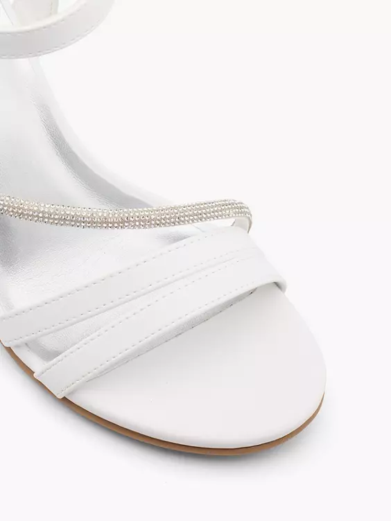 Graceland Sandalette in weiß