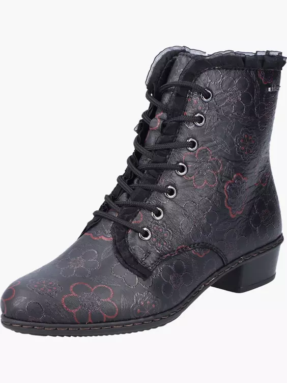 Rieker Damen Stiefeletten in schwarz