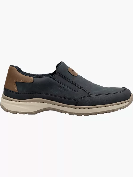 Rieker Herren Slipper in blau