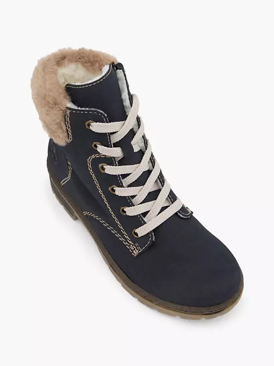 Rieker Schnürboots in blau