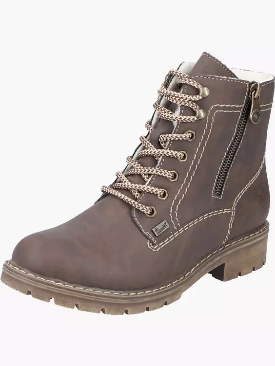 Rieker Damen Schnürstiefel in braun