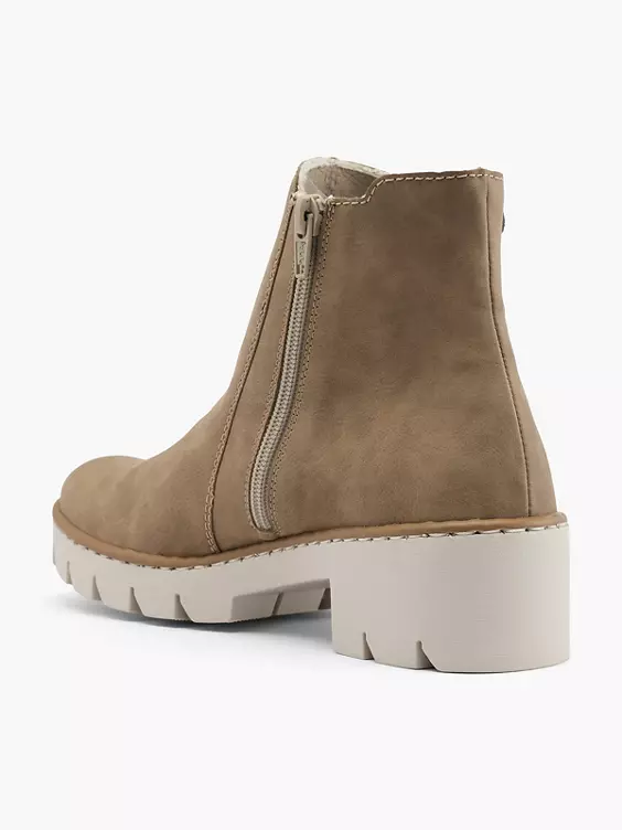 Rieker Chelsea Stiefelette in beige