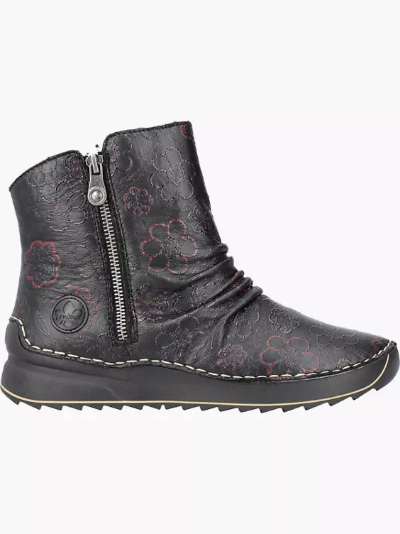 Rieker Damen Stiefeletten in schwarz