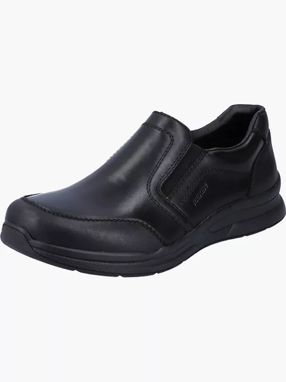 Rieker Herren Slipper in schwarz