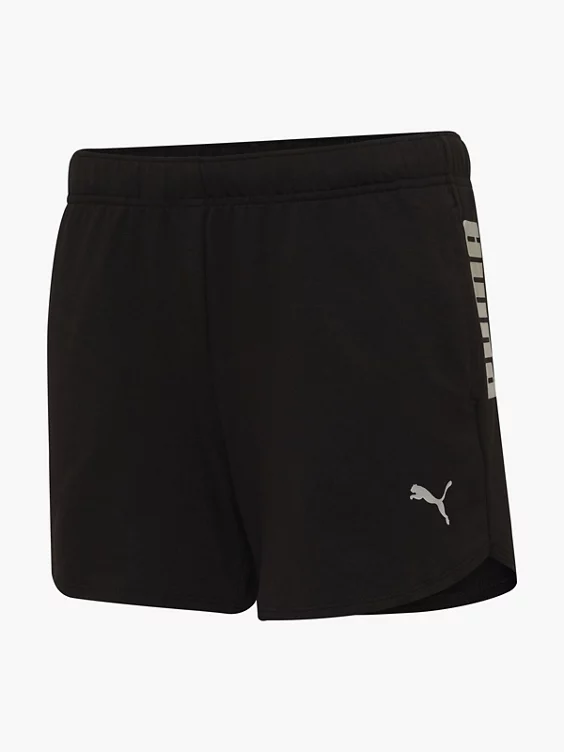 PUMA Shorts in schwarz