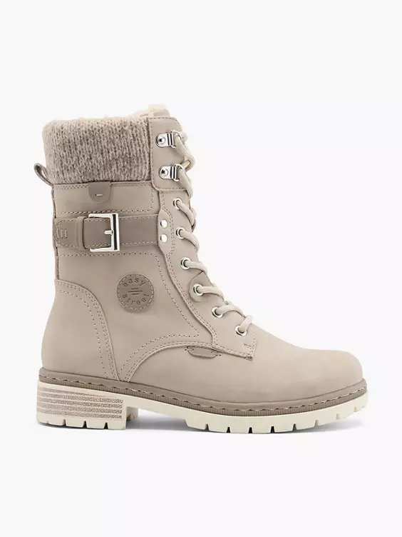 Easy Street Komfort Schnürboots in beige