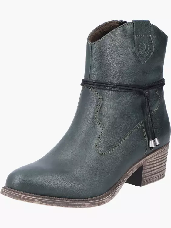 Rieker Damen Stiefeletten in grün