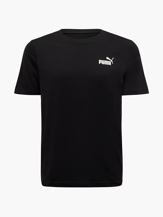 PUMA T-Shirt in schwarz