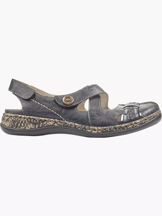 Rieker Damen Ballerinas in blau