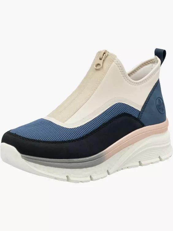 Rieker Damen Sneaker High in blau