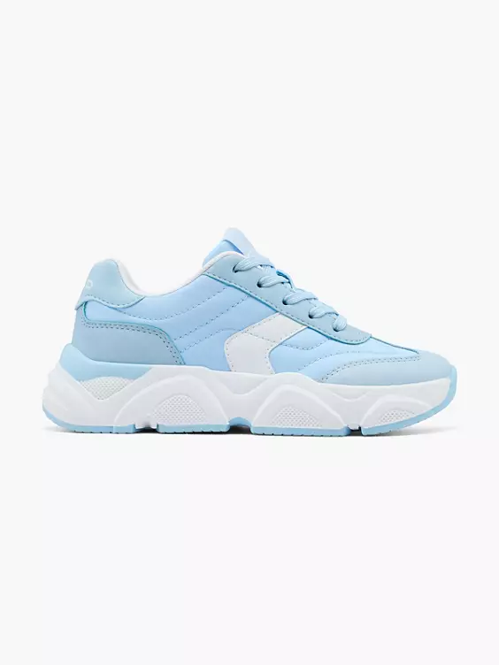 Graceland Chunky Sneaker in hellblau