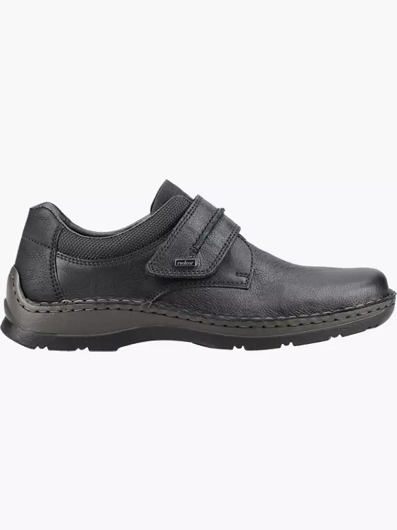 Rieker Herren Slipper in schwarz