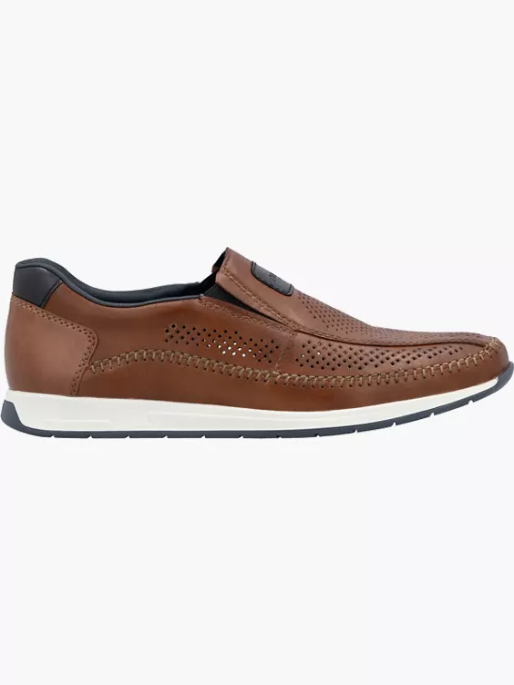 Rieker Herren Slipper in braun
