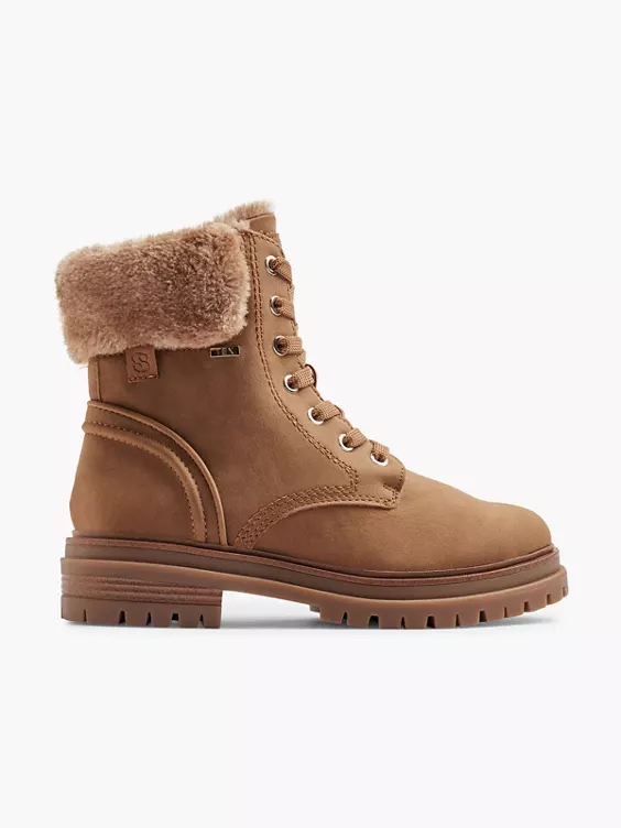 s.Oliver Schnürboots in braun