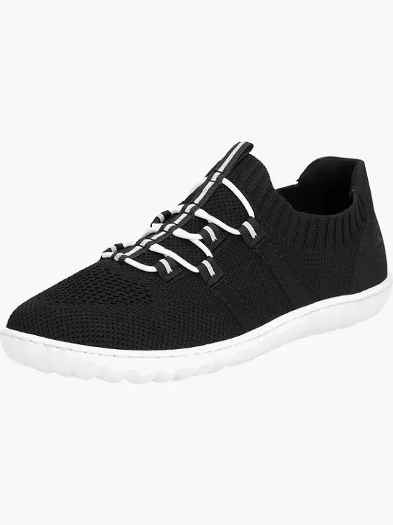 Rieker Damen Slipper in schwarz