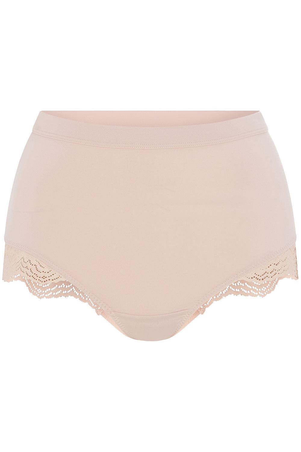 Full Briefs with Lace Detail