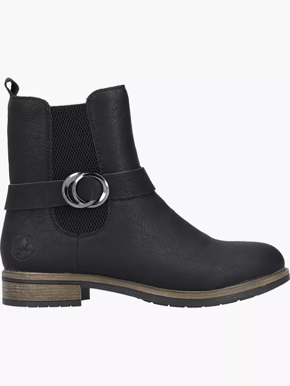 Rieker Damen Stiefeletten in schwarz