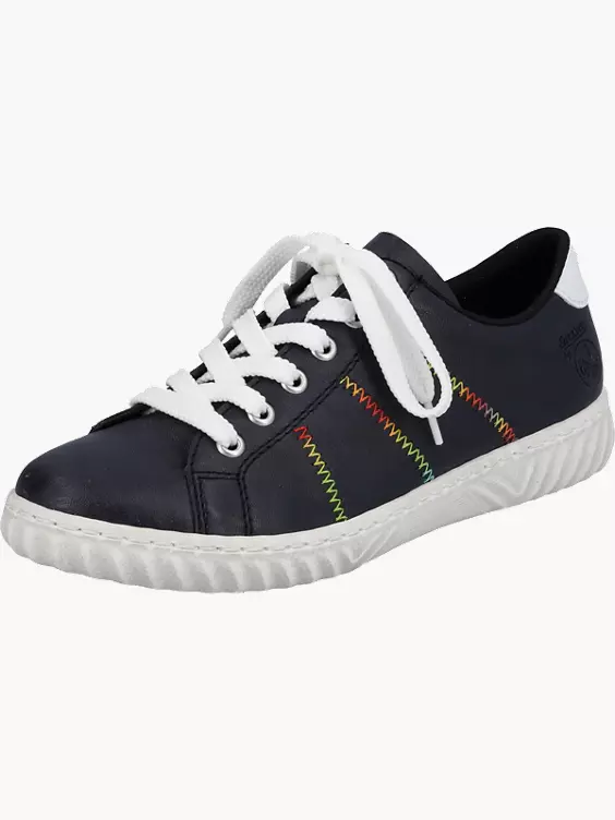Rieker Damen Schnürschuhe in blau