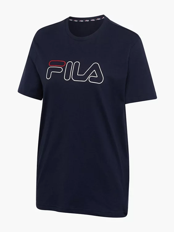 FILA T-Shirt in schwarz