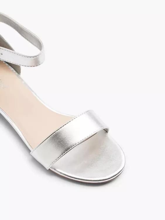 Graceland Sandale in silber