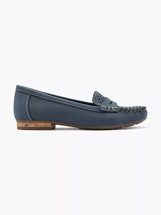 Easy Street Komfort Loafer in blau