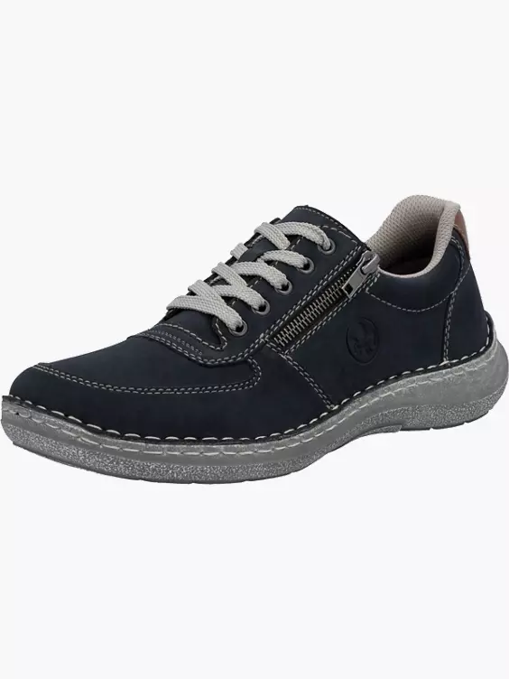 Rieker Herren Schnürschuhe in blau