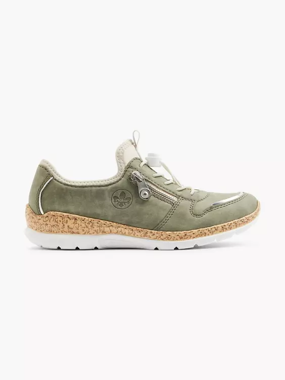 Rieker Slipper in grün