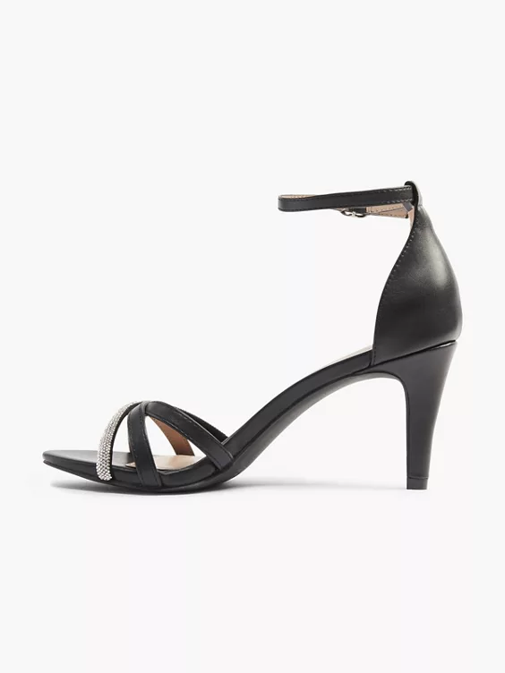 Catwalk Sandalette in schwarz