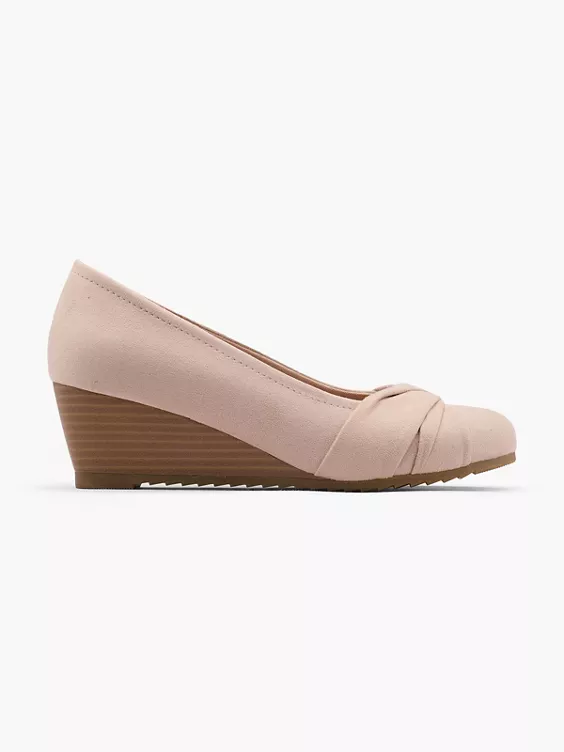 Graceland Keilpumps in rosa