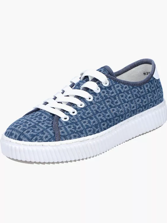 Rieker Damen Sneaker Low in blau