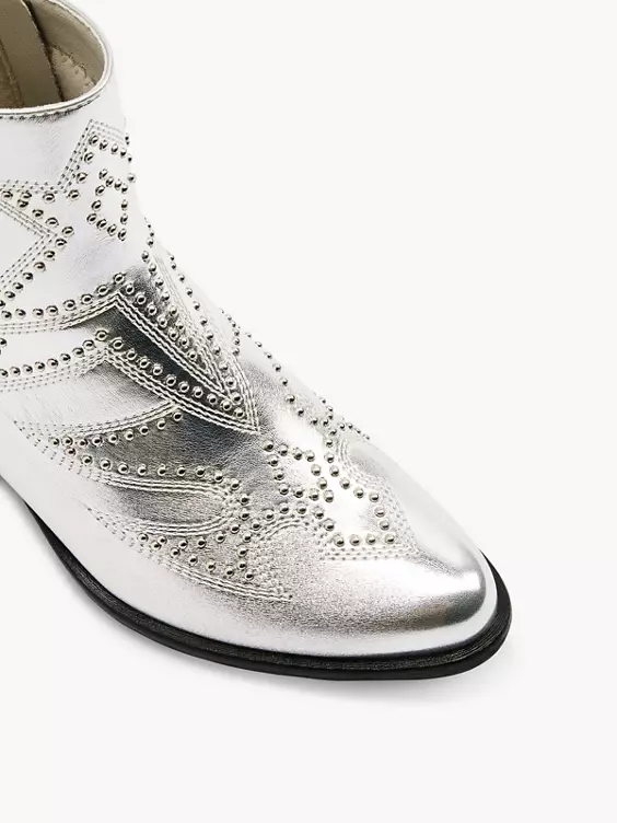 Catwalk Cowboyboots in silber