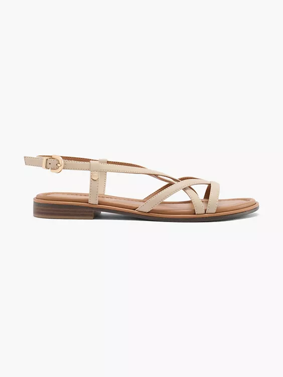 Graceland Sandale in beige