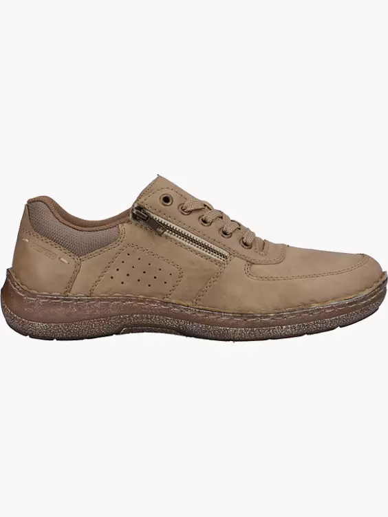 Rieker Herren Schnürschuhe in beige