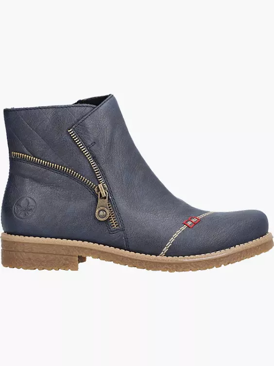 Rieker Damen Kurzstiefel in blau