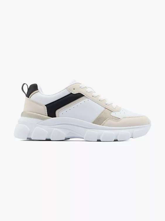 Graceland Chunky Sneaker in weiß