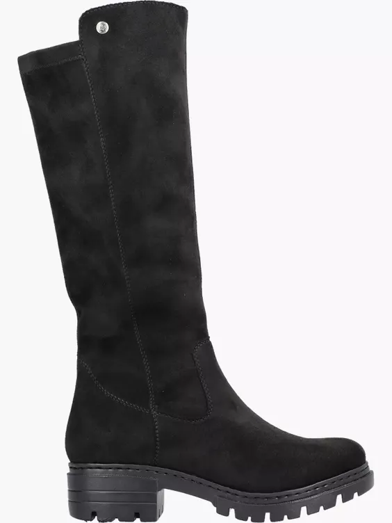 Rieker Damen Hochschaftstiefel in schwarz