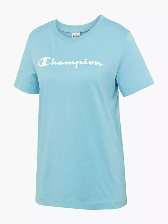 Champion T-Shirt in blau