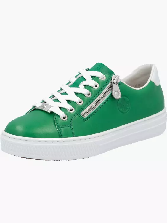 Rieker Damen Sneaker Low in grün