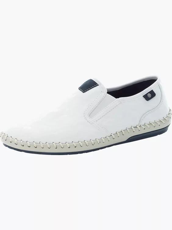 Rieker Herren Slipper in weiß